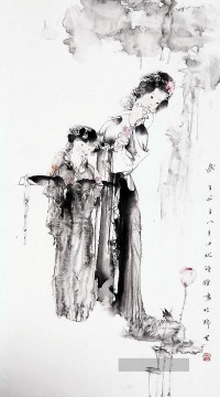  x - Wu Xujing Tinte Mädchen Chinesisch